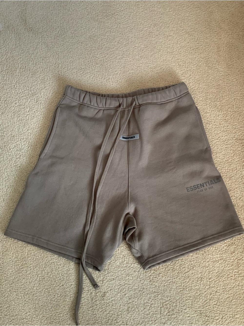 Fear of God ESSENTIALS Men's Shorts in Taupe